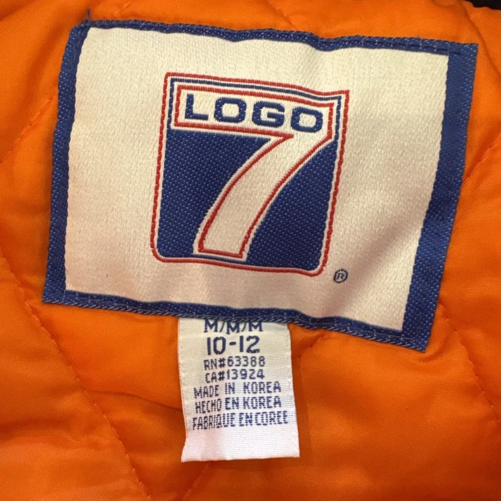 Vintage‎ Auburn Tigers Puffer Jacket Youth M 90s Logo 7 Kids Alabama